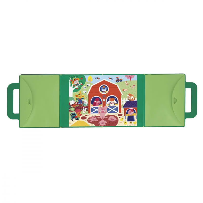 Puzzle magnetico per bambini a tema fattoria con 24 magneti, adatto dai 3 anni in su
